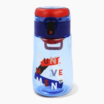 Water Bottle Message Designs - Blue 520 ML