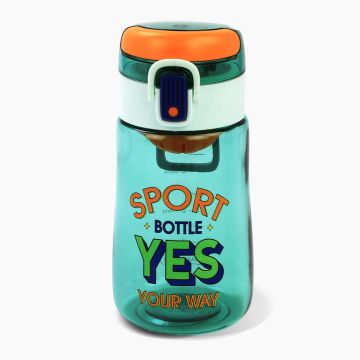 Water Bottle Message Designs - Greensish 520 ML