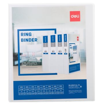 Ring Binder A4 | 4 Rings D type | 2" Deli - 5618N