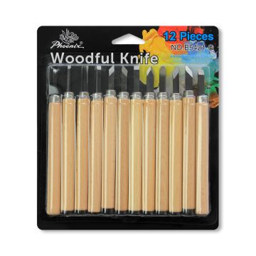 Phoenix Wood Carving Tools Set of 12