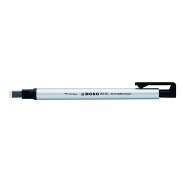 Tombow MONO Zero Eraser, Rectangle 2.5mm Silver