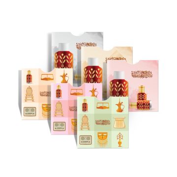 Al Fakhama Set of 6 Eid Greeting Envelope - Turath Design 