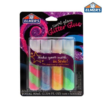 Glitter Glue 20ml X 4 ELMER'S