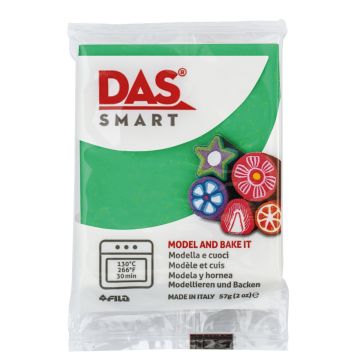 Das Smart Polymer Clay 57g Green Glitter - F321303