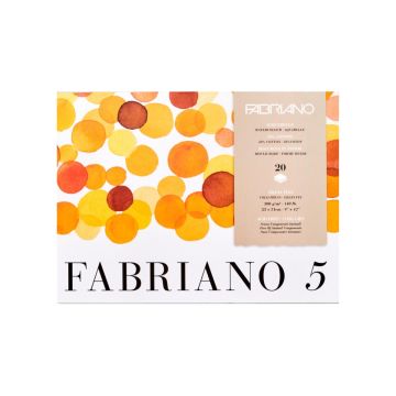 Watercolour Block Cold Pressed 300gsm | 23x31cm | 19100259 Fabriano