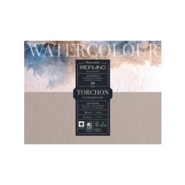 Torchon Watercolor Pad Extra Rough 300gsm | 18x24cm | 19100275 Fabriano