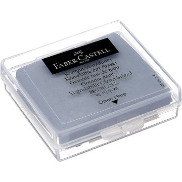 Faber-Castell Kneaded Eraser with Case, Grey