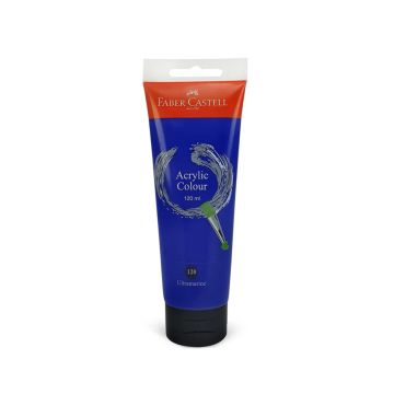 Faber Castell Acrylic Colour 120ml Tube Ultramarine