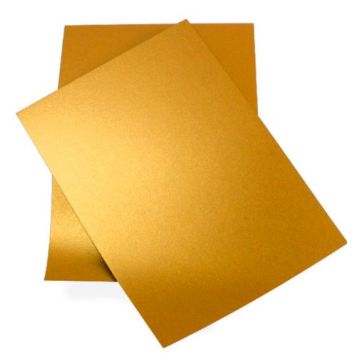 Metalic Paper 250g Gold A4 Folia - 7195065