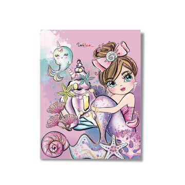 Flexi Cover Exercise Books - 9 X 7" -100 Sheets - Unibook 2023 FX1