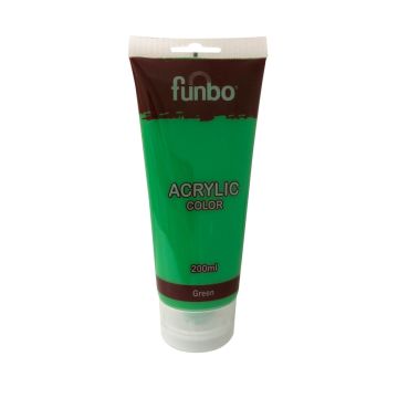 Funbo Acrylic Tube 200 ml Green