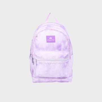 School Bag Glossy Bird 18 inch GB5196 Purple - 1