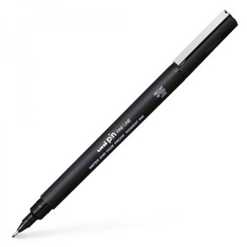 Uni Pin  0.5mm Fineliner Pen Black - UniBall