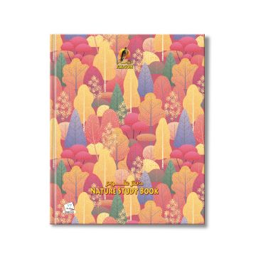 Nature Study 72 Sheets NoteBook HC - 10 X 8" - 03 FALCON