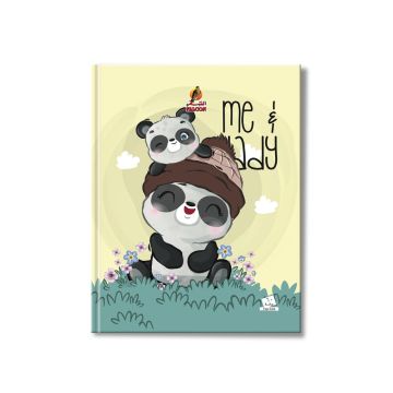 Four Line 60 Sheets NoteBook HC - 22 X 16 CM - 03