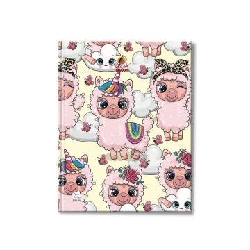 Single Line 100 Sheets NoteBook HC - 22 X 16 CM - 05