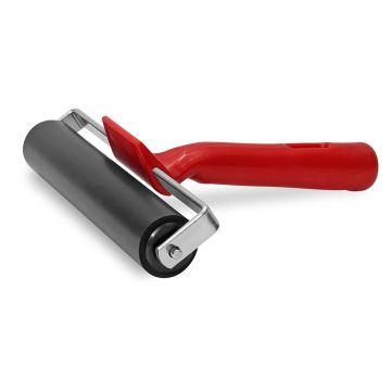 Rubber Roller With Plastic Handl