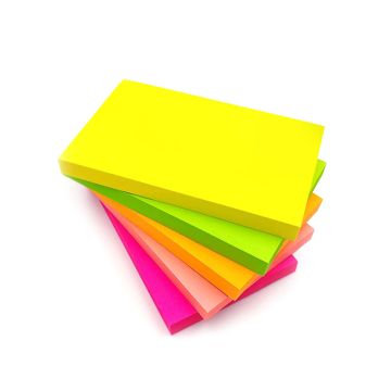 Sticky Note  Pad Neon Yellow 5x3" Yidoo Y05A