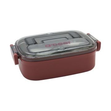 Lunch Box-Dj15-F042 Maroon
