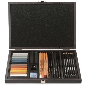 LYRA Rembrandt Monochrome Wooden Box - 31pcs