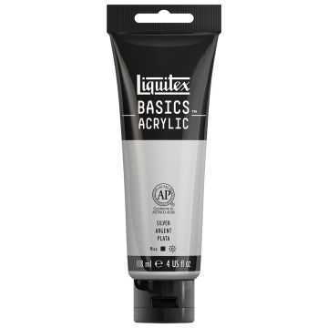 Liquitex Basics Acrylic 118ml Iridescent Silver