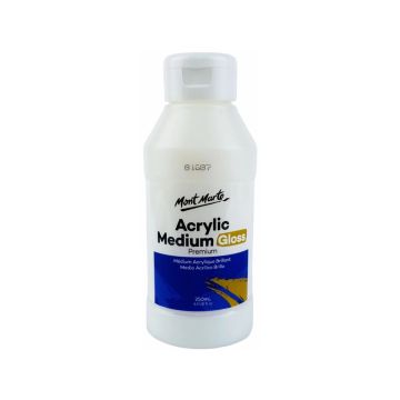 Mont Marte Premium Acrylic Medium Gloss 250ml