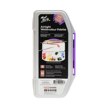 Mont Marte Air Tight Watercolour Palette 16 Slot