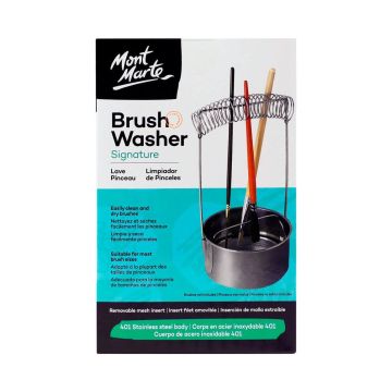 Mont Marte Brush Washer Stainless Steel