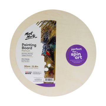 Mont Marte Painting Board Round 30cm