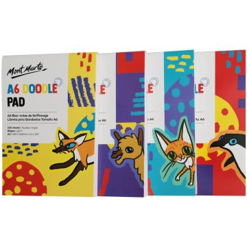 Mont Marte Kids Doodle Pad A6 100 Sheet