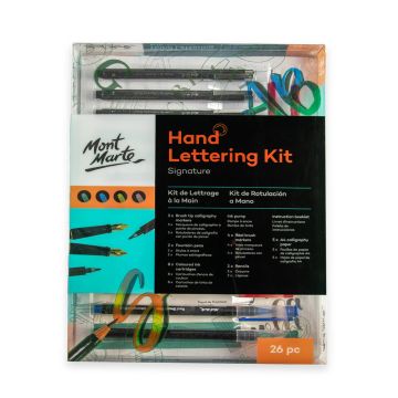 Mont Marte Hand Lettering Kit Signature 26pc