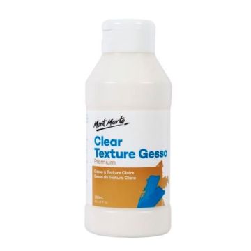 Mont Marte Clear Texture Gesso 250ml - MPA2502