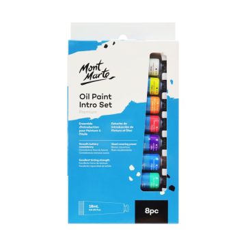 Mont Marte Oil Paint Intro Set 8pc x 18ml