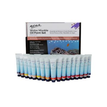 Mont Marte Water Mixable Oil Paint Set 36pc x 18ml