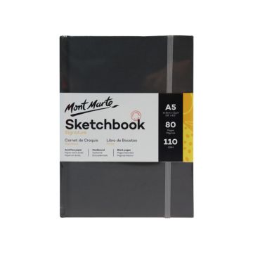 Mont Marte Hardbound Sketch Book 110gsm A5