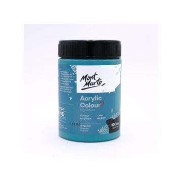 Mont Marte Signature Acrylic Colour 300ml Turquoise