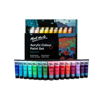 Mont Marte Acrylic Paint Set 36pc x 36ml