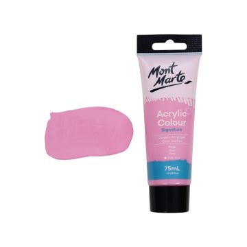 Mont Marte Studio Acrylic Paint 75ml - Pink