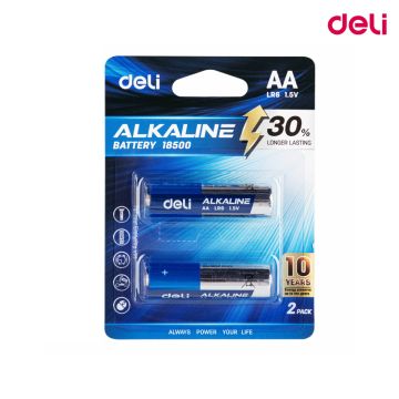Alkaline Battery AA LR6 2 Deli - 18500