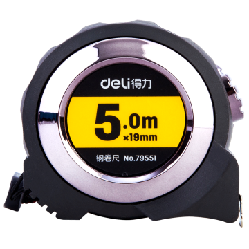 STEEL MEASURING TAPE 5 METER DELI 79551