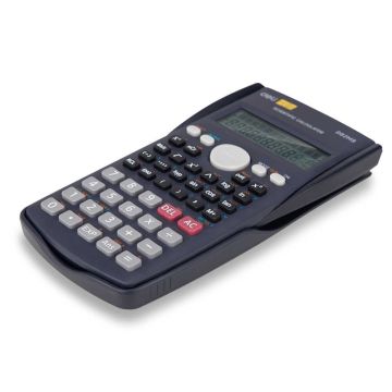 Deli Scientific Calculator 240 F10+2 Digits D.Blue D82MS