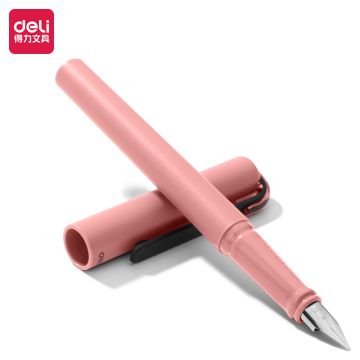 Fountain Pen Red Col. Body DELI - A952