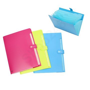Rio Expanding File Snap A4 8p 3c
