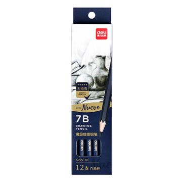 Sketching Pencil 6pc Deli S999 - 7B