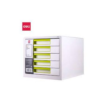 File Cabinet 5 Drawer Deli Z01053 - Green