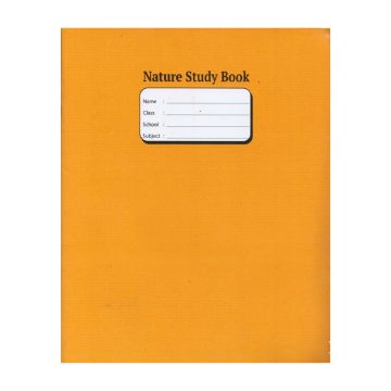 Nature Study Book 10x8 100L Brown Cover PVC Falcon FX-50282
