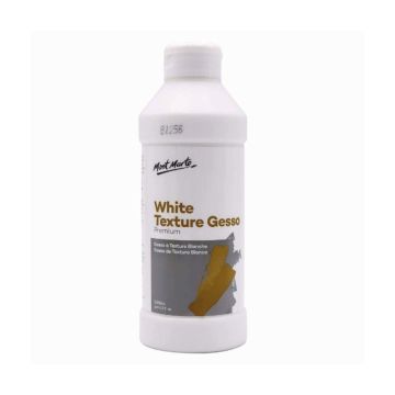 Mont Marte White Texture Gesso 500ml