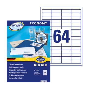 Label 48.5x16.9mm 100/S AVERY ELA050