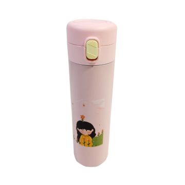 Water Bottle Cute Design Edition - 500 ML - Pink