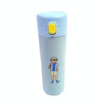 Water Bottle Cute Design Edition - 500 ML - Blue